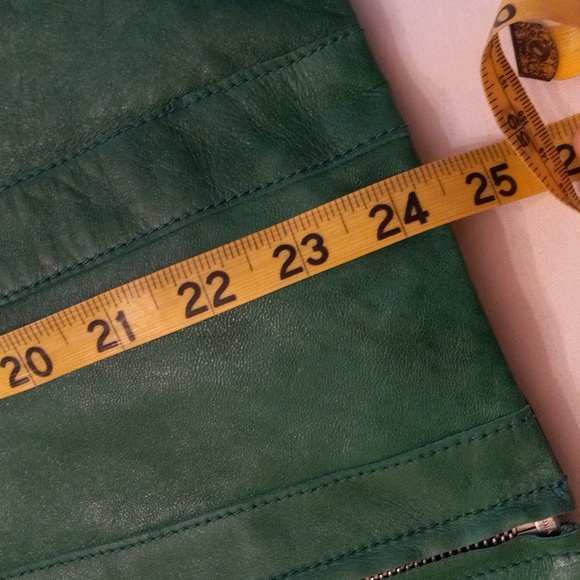 Doncaster Sport Kelly Green Leather Jacket - Picture 11 of 14